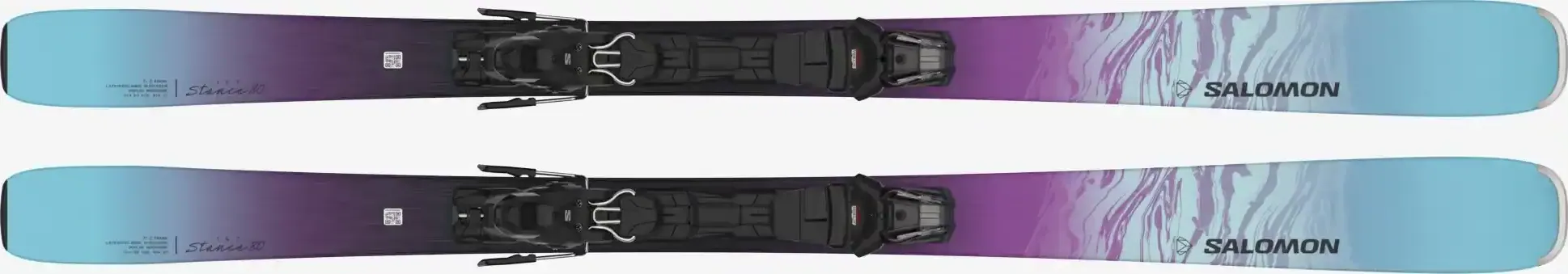 SALOMON STANCE 80 and M10 Black Dewberry 2026